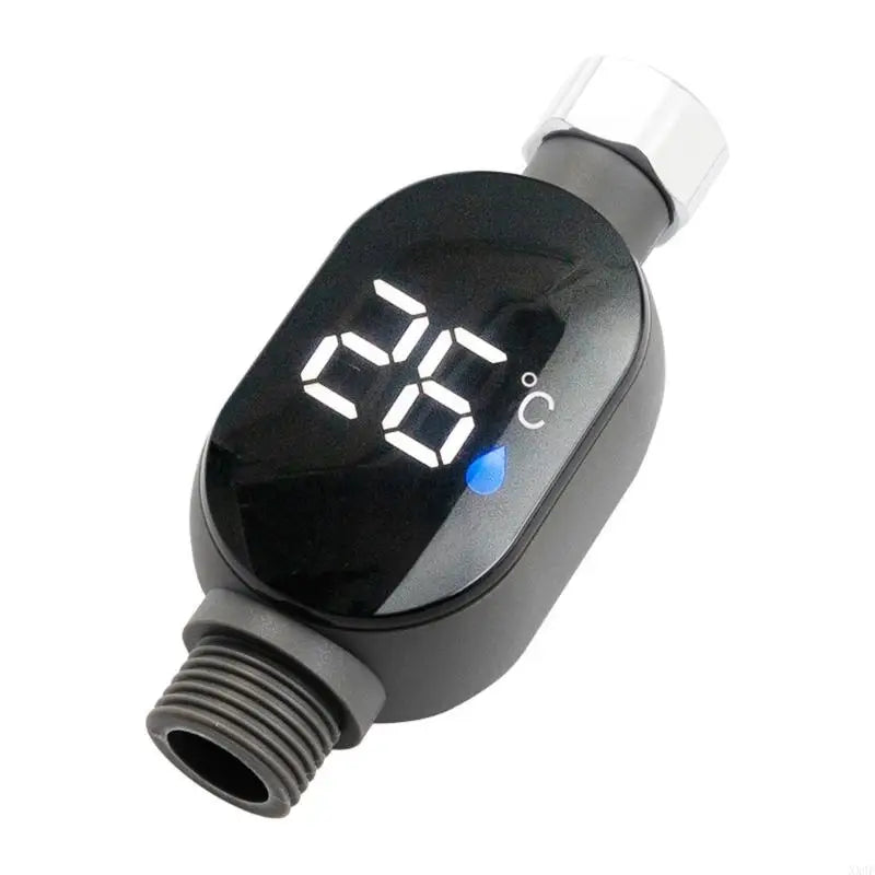 Shower temperature gauge