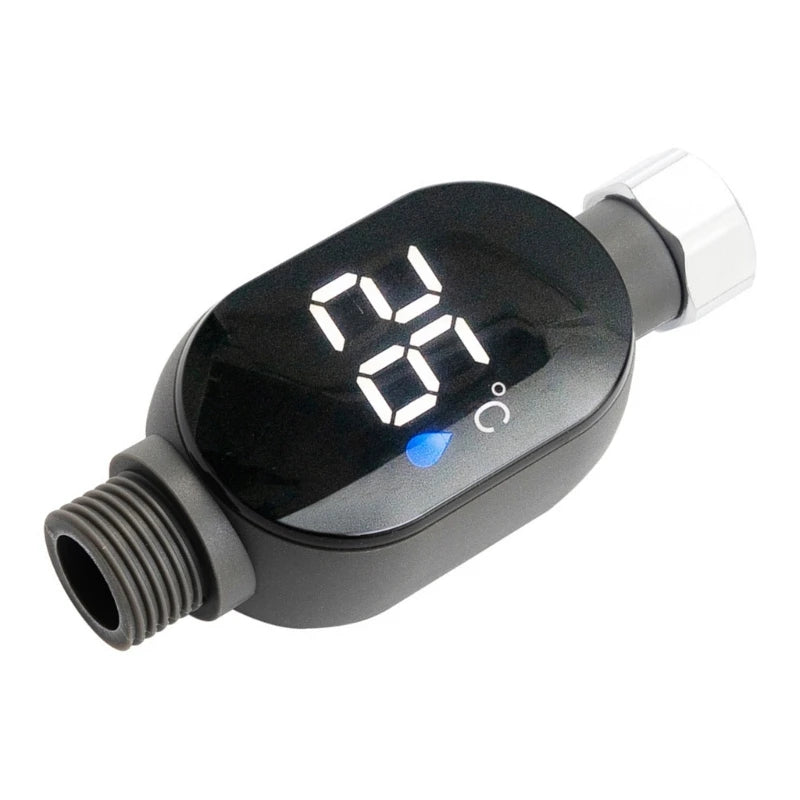 Shower temperature gauge